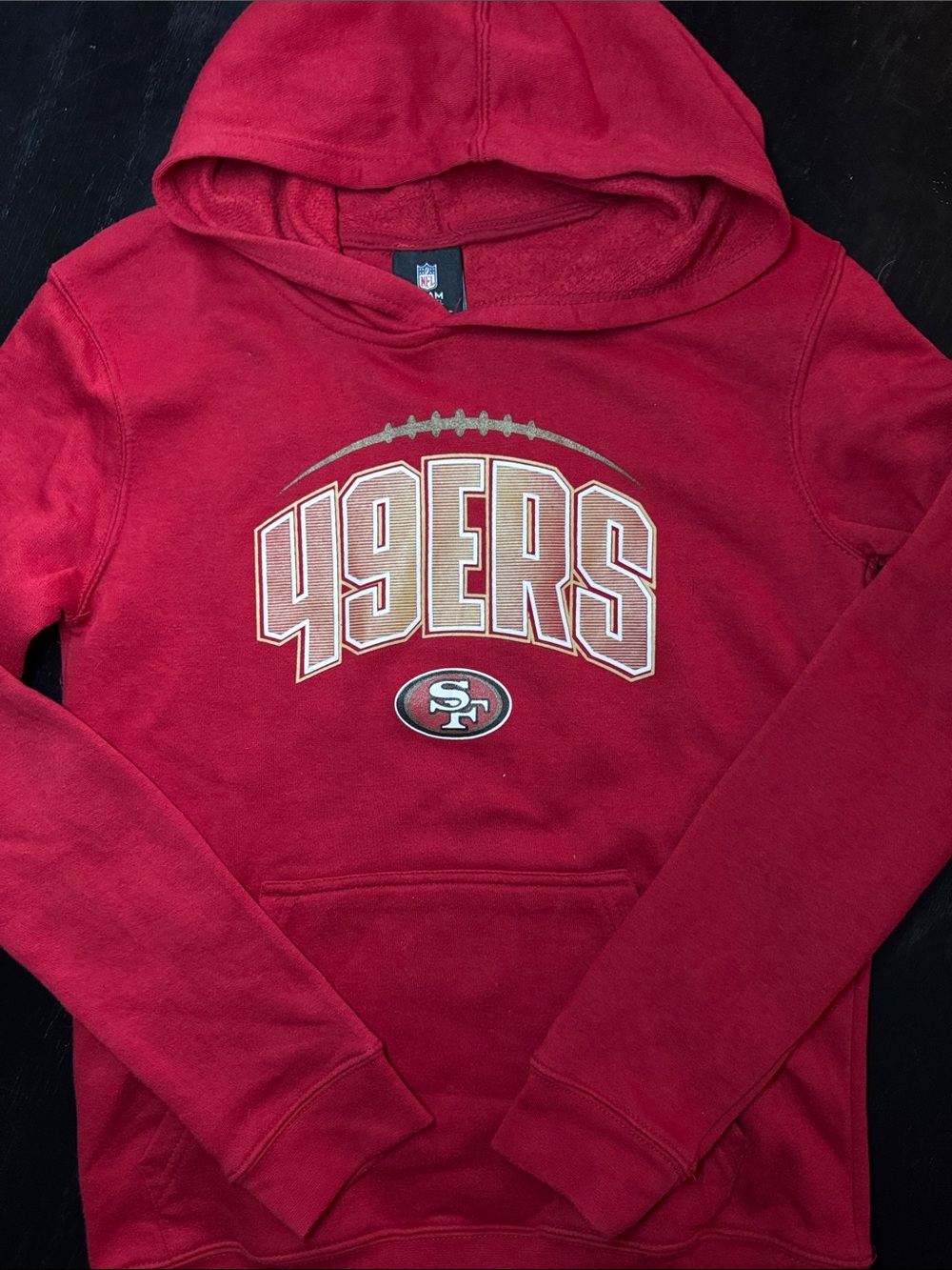 NFL San Francisco 49ers Red Hooded Sweatshirt